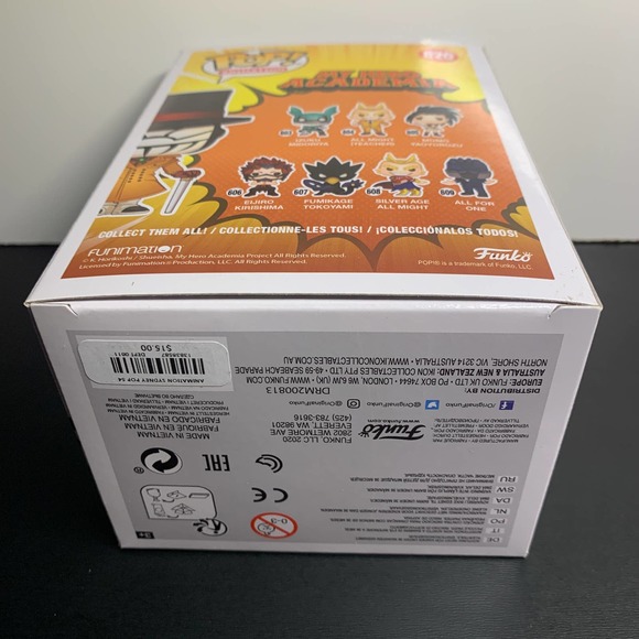 Funko POP! Mr. Compress #820 NYCC 2020 Fall Convention My Hero Academia Anime - Picture 6 of 6